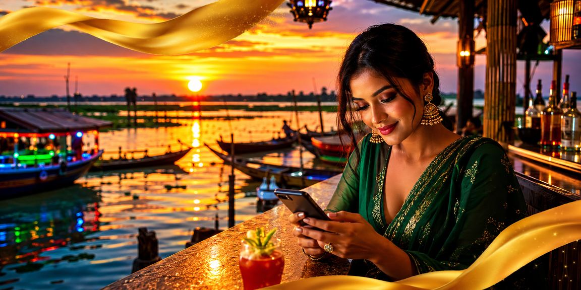 টাঙ্গুয়ার হাওরের সৈকতে মোবাইলে স্পোর্টস বেটিং